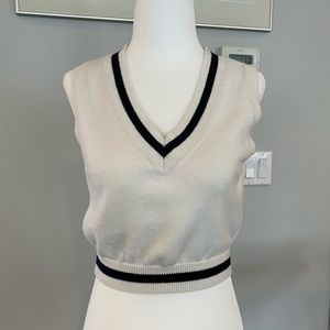 Sunday Best cropped vest